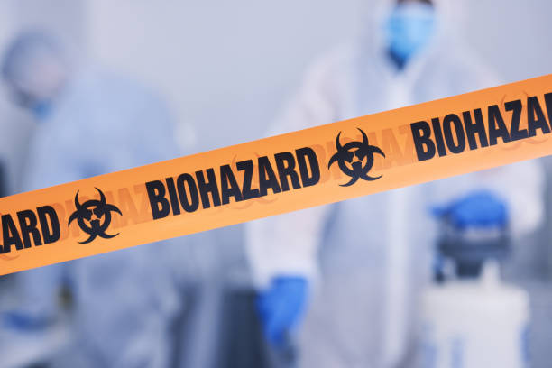 Professional Biohazard Cleanup technician working in Carthage, MO